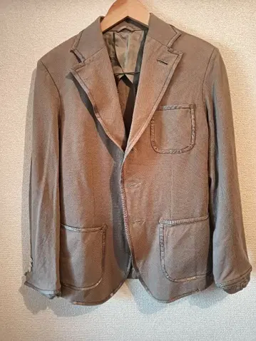 RAINMAKER KYOTO 브라운 테일러드 자켓 사이즈 48