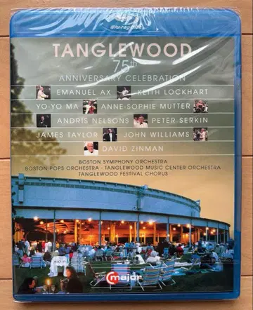 미개봉 새상품 탱글우드 음악제 창립 75주년 기념 갈라 콘서트 블루레이