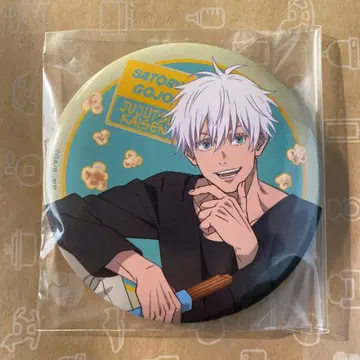 주술회전 세가 럭키 쿠지 Fun!Fun!Fun! 고죠 사토루 캔뱃지 G상