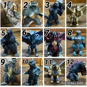 괴수 소프트 비닐 일괄 2500엔 묶음 판매