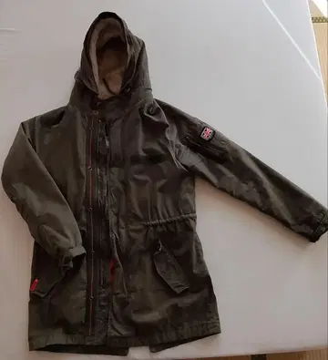 Superdry 모즈 코트 후드 부착