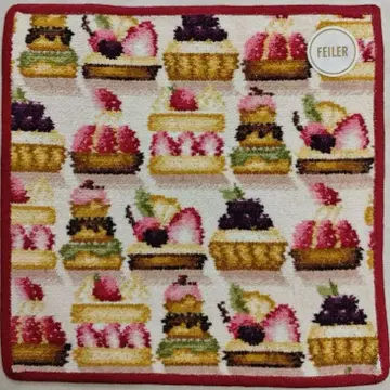 페이러 손수건 미사용 새상품 라브러리 돌체