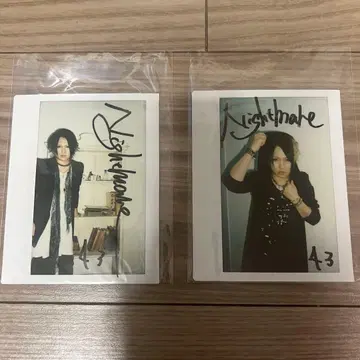 nightmare 황천 SHOXX 와이드 폴라로이드 2장
