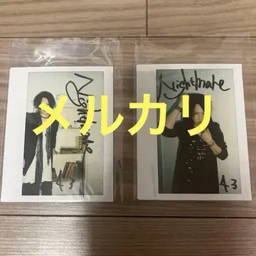 nightmare 황천 SHOXX 와이드 폴라로이드 2장