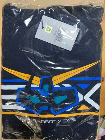 슈퍼로봇대전 X-TYPE 후드티 미개봉 XL 사이즈 묘지의 화랑