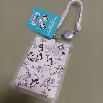 Suica 펭귄 x 조수 기가 콜라보 패스 케이스