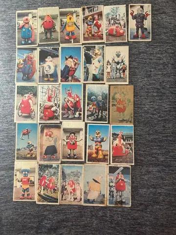 쇼와 레트로 당시물 각딱지 힘내라!! 로보콘 딱지 [ 사진 참조 ]