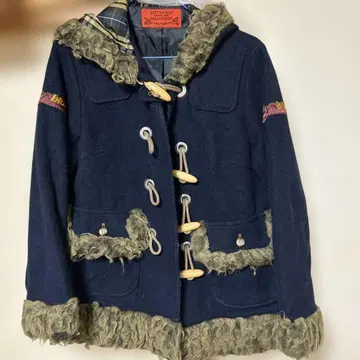 BETTY'S BLUE 더플 코트 네이비