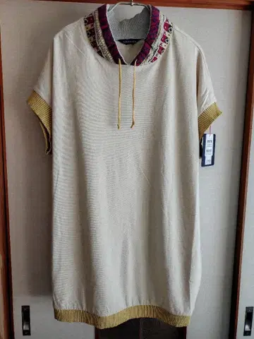 사토 섬유 FUGAFUGA 튜닉 린넨 혼방 새상품 미사용품 택 포함