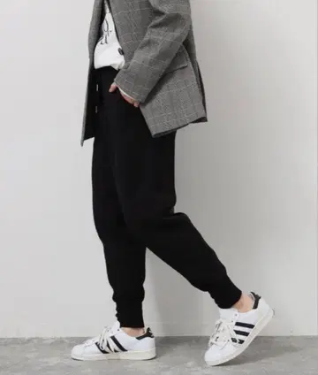 JOURNAL STANDARD relume/니트 조거 팬츠/블랙