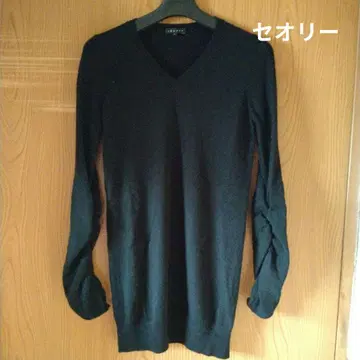 띠어리 캐시미어 스웨터 블랙