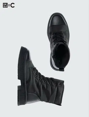UNIQLO: C 유니클로 씨 패디드 레이스업 부츠