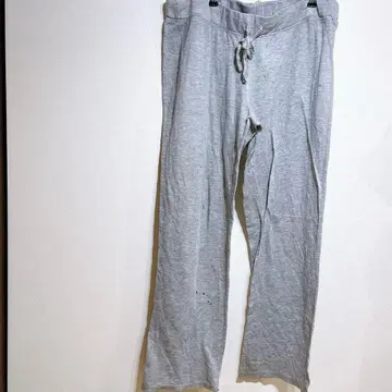 [ 하자품 ] FREYAS 그레이 조거 팬츠 얇은 소재 롱 기장 루즈핏