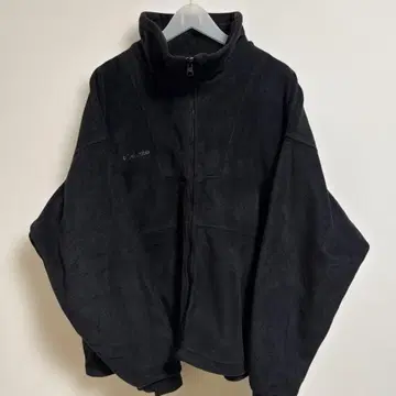 컬럼비아 플리스 자켓 블랙 두꺼운