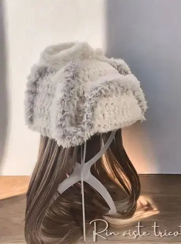 재판매 플라이트 캡 파일럿 캡 니트 모자 모자 핸드메이드 니트