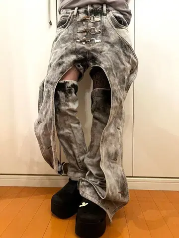 아노짱 착용 myob 데님 팬츠