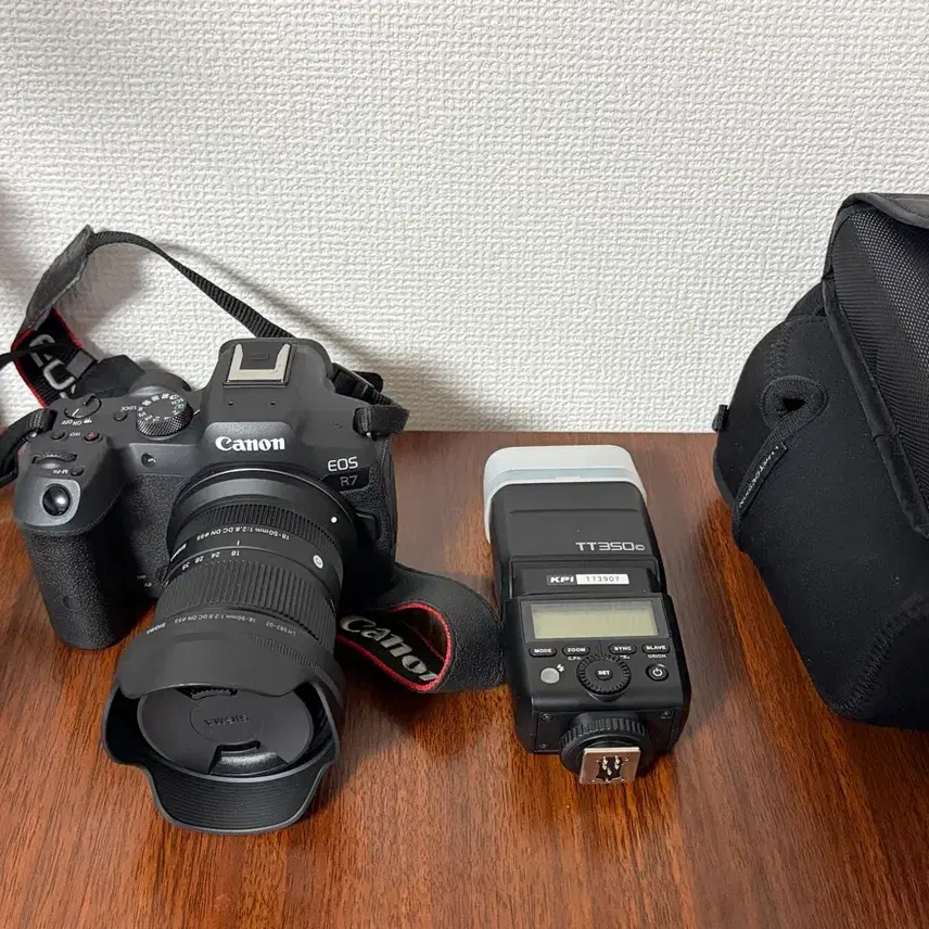 캐논 R7, 시그마18-50, 고독스 TT-350 일괄판매