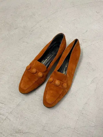 BRUNO MAGLI 이탈리아제 스웨이드 펌프스 브라운