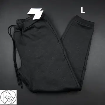 BEAUTY&YOUTH 조거 팬츠 안감 플리스 블랙 L