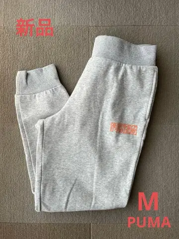 [ 새상품 ] PUMA 조거 팬츠 스웨트 팬츠 속기모 그레이 M