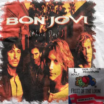 04 본조비 bon jovi 1995년제 빈티지 티셔츠