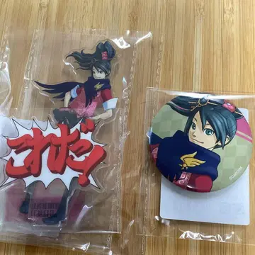 캡슐 복권 역전재판 이치죠 미쿠모 아크릴 스탠드 캔뱃지