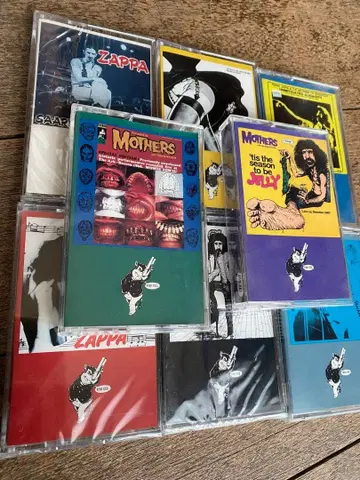 FRANK ZAPPA (BEAT THE BOOTS) 카세트 테이프 세트