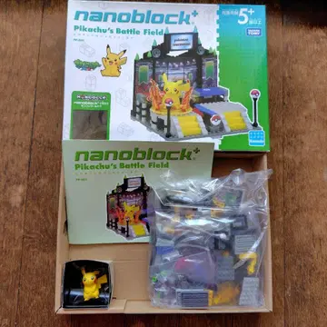 포켓몬스터 피카츄 배틀필드 나노블록 nanoblock