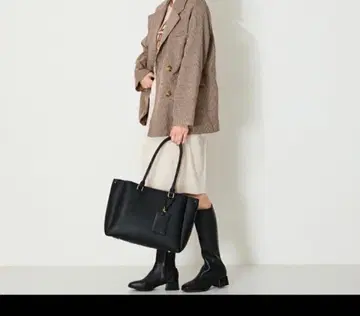 ORiental TRaffic A4 가로 토트백/블랙