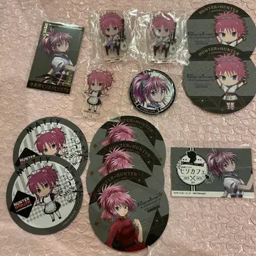 헌터헌터 바닥 캔뱃지 아크릴 스탠드 코스터