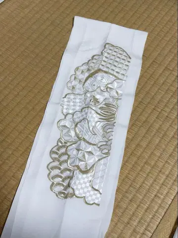 장식용 깃 자수 후리소데 성인식 일본 의류 일본제