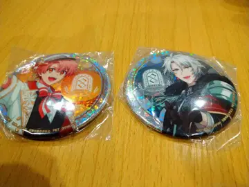 아이돌리쉬 세븐 8주년 홀로그램 캔 배지 2개 세트