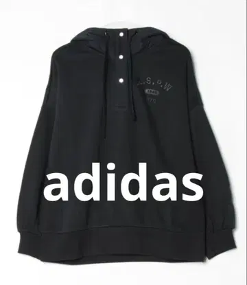 아디다스 CLG 칼리지 루즈핏 속기모 맨투맨 후디