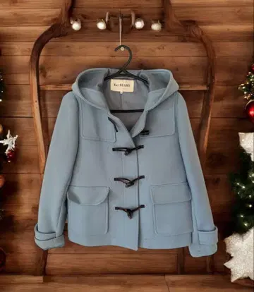 Ray BEAMS 스카이블루 더플 코트 S 사이즈