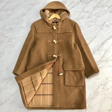 [ 새상품급 ] MONTGOMERY 더플 코트 Tibbett 체크 베이지