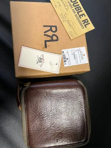 DOUBLE RL 이단 접이식 지갑