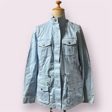 L.L.Bean 필드 자켓 라이트 블루 M 스탠드 카라