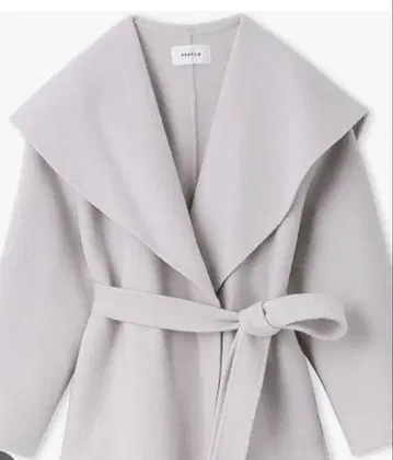 FRAY I.D 숄카라 숏 리버 코트