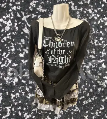 00s 락 grunge 롱t 다크코어 헤이세이 갸루 y2k 펑크