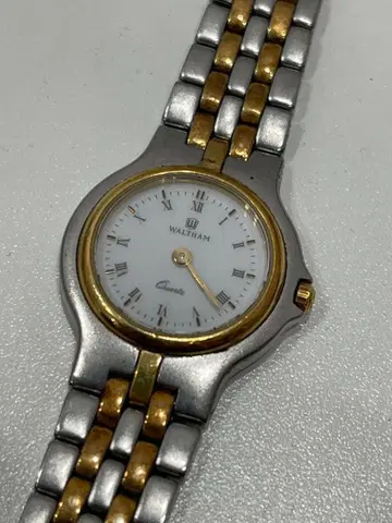 Waltham 아날로그 손목시계 실버/골드