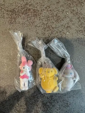 산리오 미니어처 참 라이브 캐릭터 시나몬 마이멜로디 폼폼푸딩