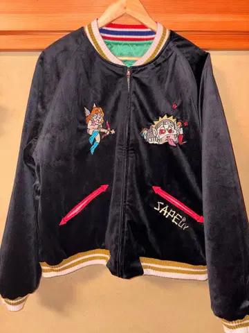 SAPEur (사풀) 빅쿠리맨 스카잔 L 사이즈