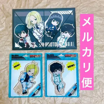 사카모토 데이즈 아크릴 스탠드 다우너 코디 아사쿠라 신 세바 나츠키