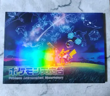 포켓몬 천문대 도록 별자리 별하늘 피카츄 레쿠자