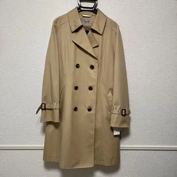 베이지 더블 브레스트 트렌치코트 취업활동 비즈니스