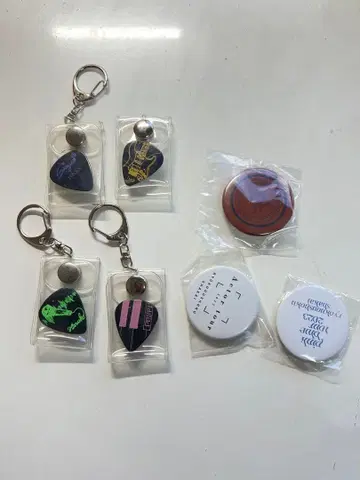 [녹황색사회] 료쿠샤카 캔뱃지 피크 키링 묶음 판매