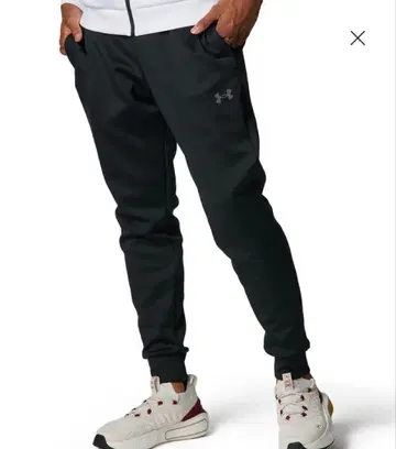 언더아머 블랙 조거 팬츠 XL 사이즈