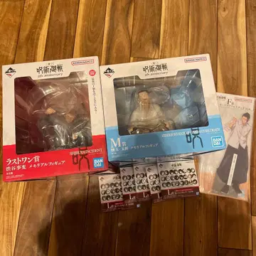 주술회전 메모리얼 피규어 세트 5주년 라스트 원상 제일복권 M상