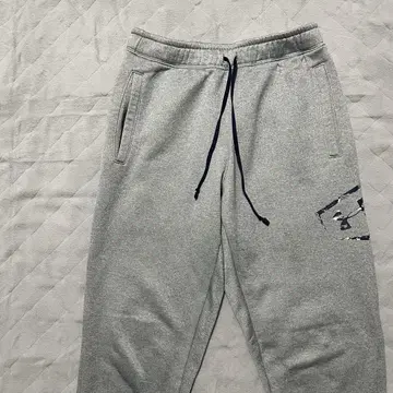 언더아머 스웨트 팬츠 그레이 SM 조거 팬츠 허리밴딩