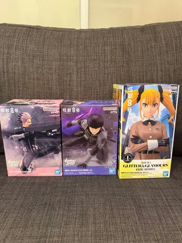 괴수 8호 피규어 세트 나루미 겐 호시나 소우시로 키코루